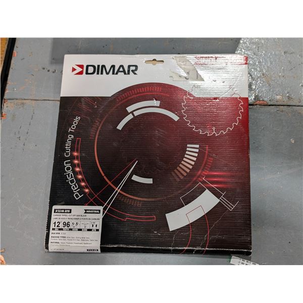 LAME DE SCIE À TRONÇONNER À POINTE EN CARBURE 12" 96t 1" BORE DIMAR #12-96