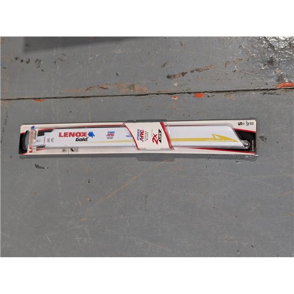 PKG DE 5 LAMES DE SCIE POUR MÉTAL 12" 10tpi LENOX