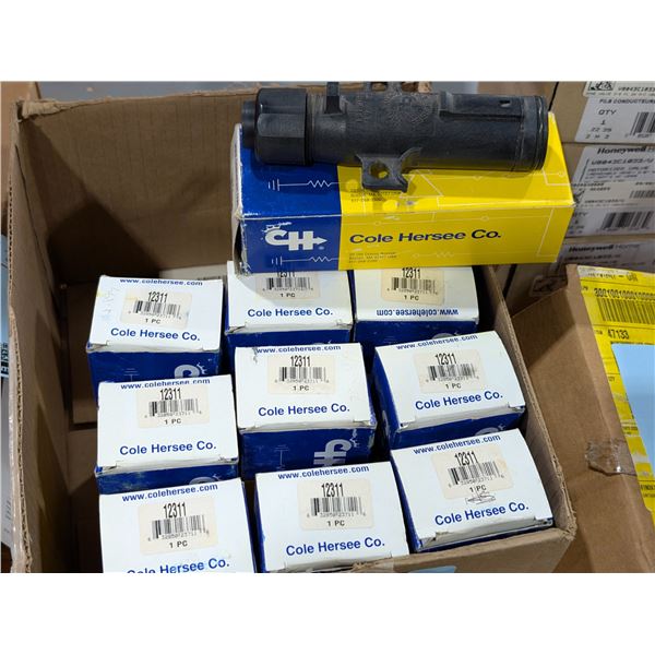 LOT DE 10 CONNECTEURS  7 BROCHES POUR TRACTEUR-REMORQUE