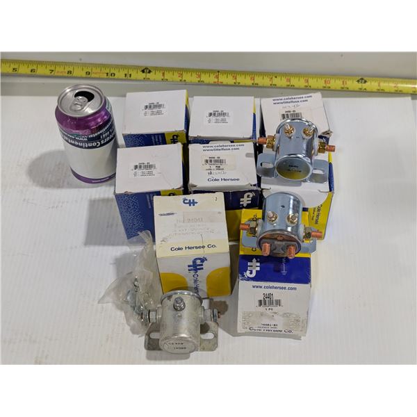 LOT DE 8 SOLÉNOÏDES ASST