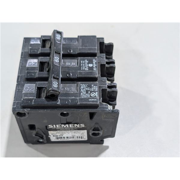 DISJONCTEUR 60a 3pole SIEMENS