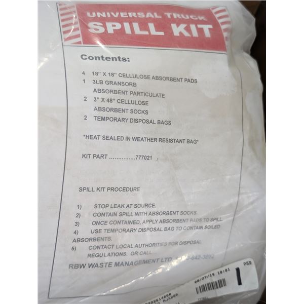 TROUSSE DE DÉVERSEMENT 30L