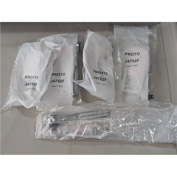 LOT DE 5 RATCHETS MINI 3/4"dr.