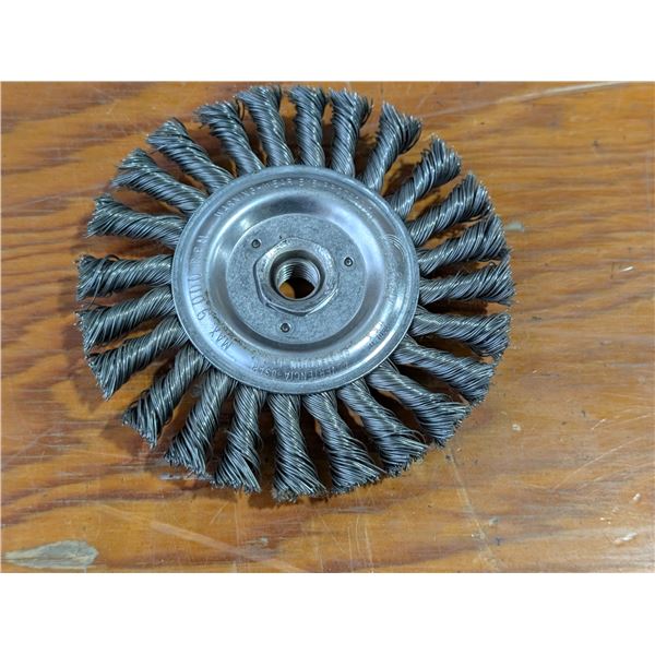 BROSSE D'ACIER 6" WEILER