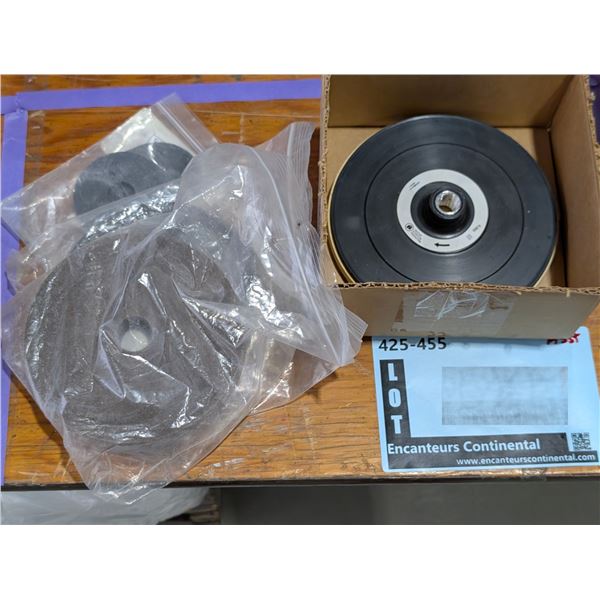 LOT DE ACCESSOIRE DE MEULE ASST