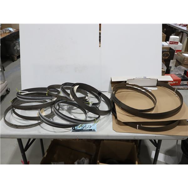 LOT  DE 12 LAMES DE SCIE À RUBAN  STARRETT ASST