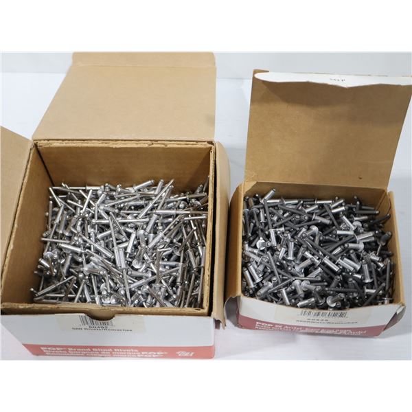 LOT DE 3 BTE DE 500 RIVETS POP ASST