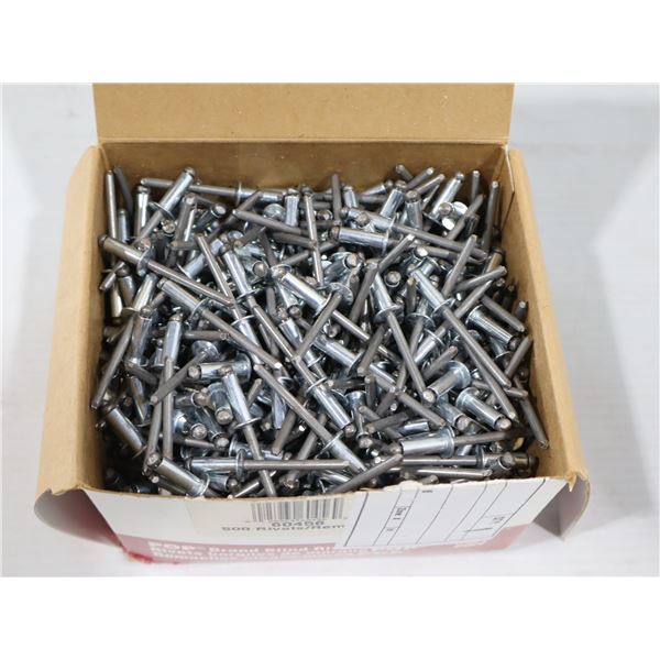 BTE DE 500 RIVETS 3/16 x3/8 POP#60456