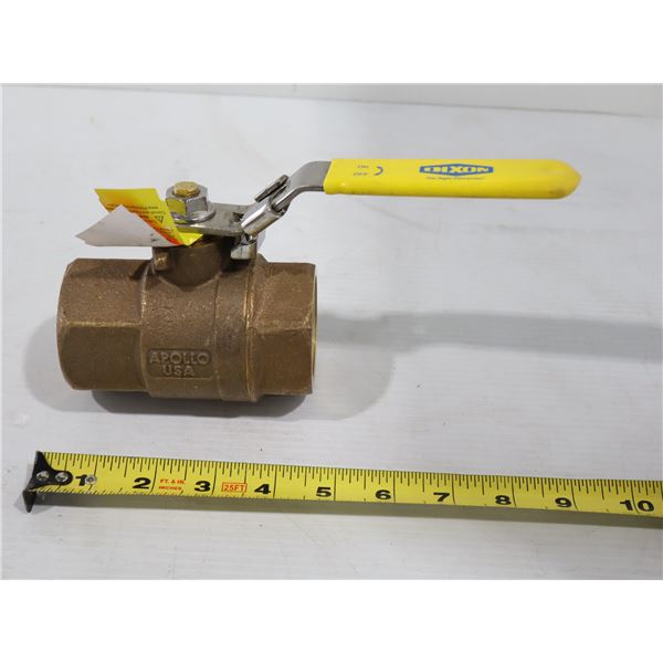 VALVE EN CUIVRE 1-1/2" 600 CWP DIXON