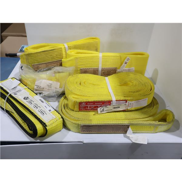 LOT DE 6 ELINGUES DE LEVAGE ASST