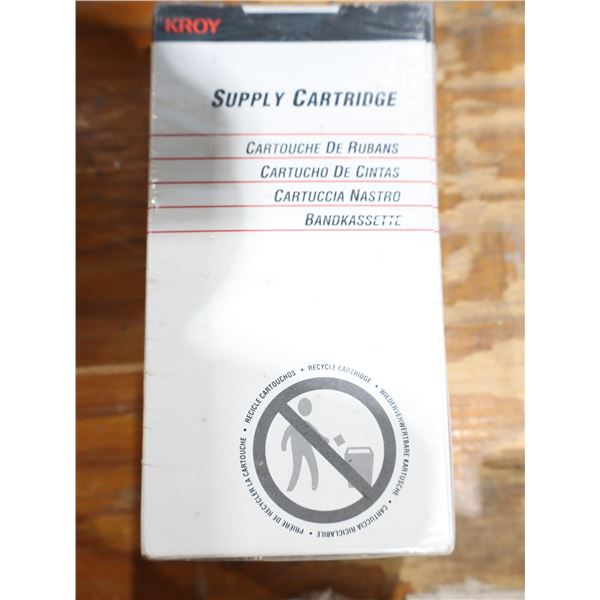 LOT DE 16 CARTOUCHES DE RUBANS KROY #2506702