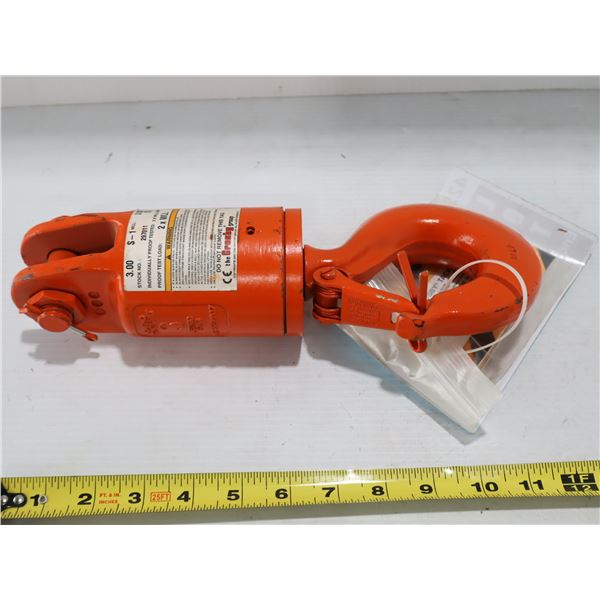 CROCHET À MACHOIRE PIVOTANTE 3t CROSBY