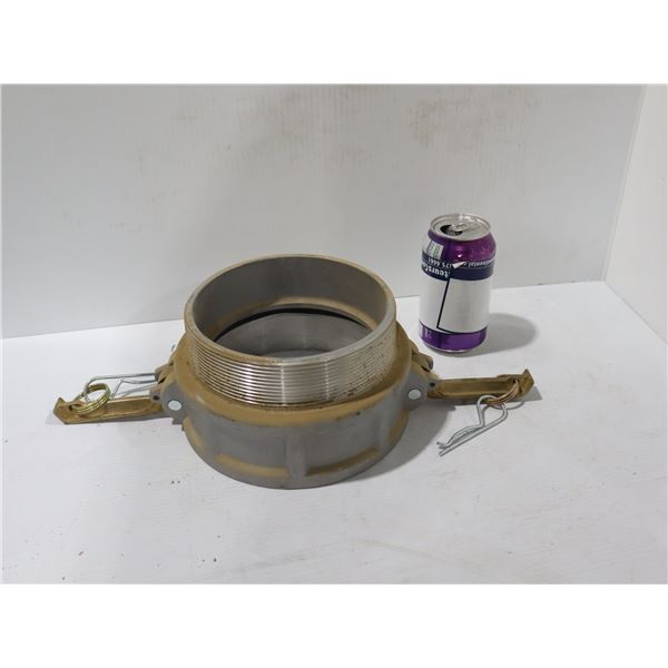 COUPLEUR CAMLOCK 6" ALUM.