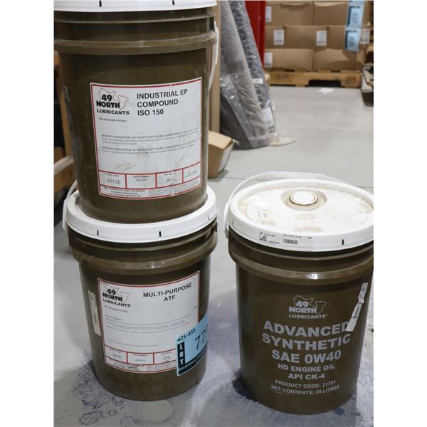 LIQUIDE DE TRANSMISSION MULTI-USAGE ATF 20 L 49 NORTH LUBRIFIANTS MOD. 1676