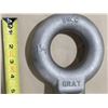 Image 2 : EYE BOLT SHOULDER 1-1/2" THREAD # GRAY BS48