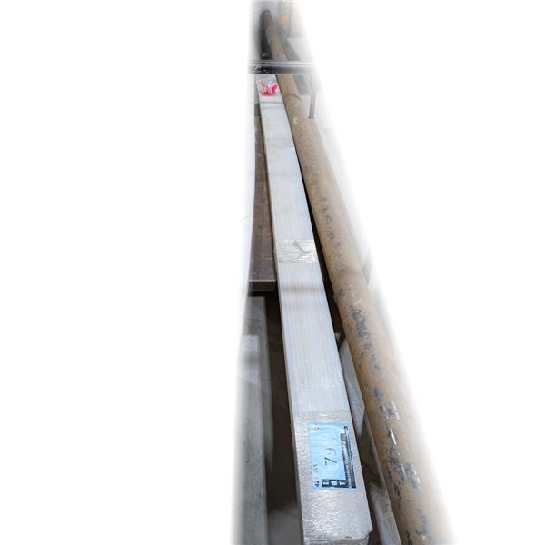 LOT DE 12 BARRES DE TÉFLON 10" × 2" × 1/2"
