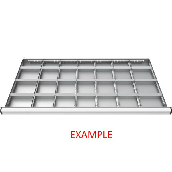 TIROIR EN MÉTAL 3"x48"x24" METALWARE #DR32448L-28-0621L