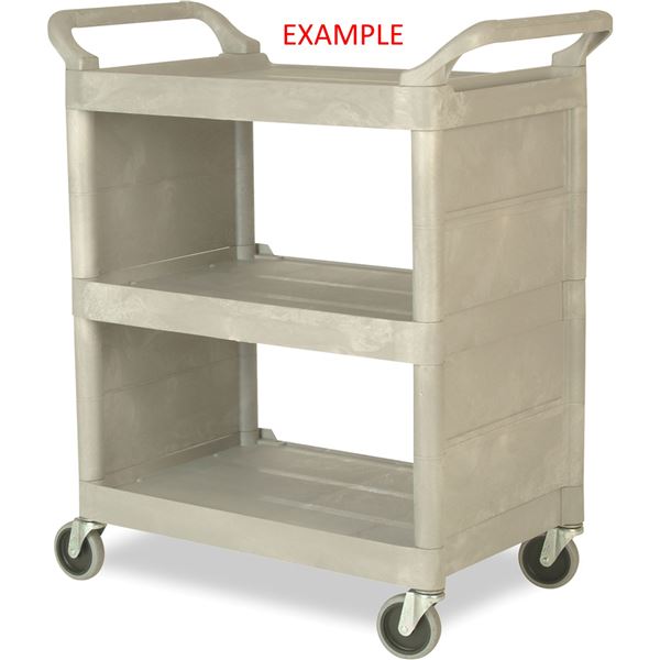 CHARIOT EN PLASTIQUE 25"x38"x38"