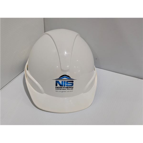 WAVE CASQUE DE SÉCURITÉ BLANC A/NIS LOGO val:$50