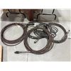 Image 1 : LOT DE CABLES EN ACIER ASST
