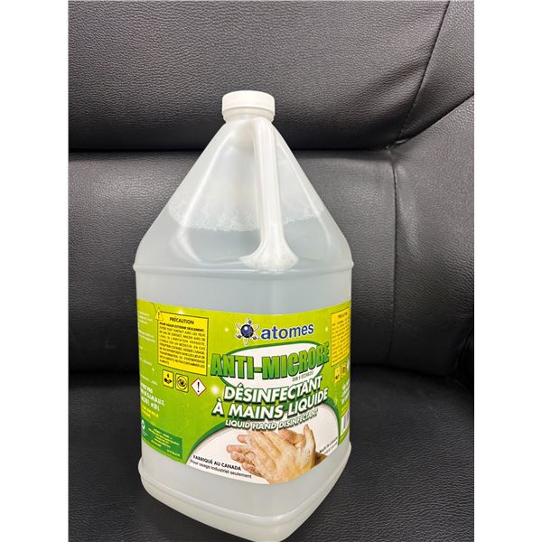 DÉSINFECTANT POUR LES MAIN 3.78L AROMES ANTI-MICROBE