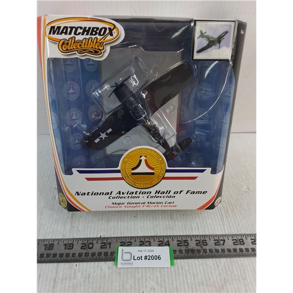 NIB Matchbox "Chance Vought F4U-1A Corsair" US Military Plane
