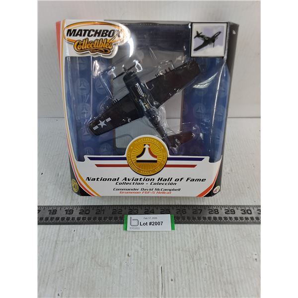 NIB Matchbox "Grumman F6F-5 Hellcat" US Military Plane