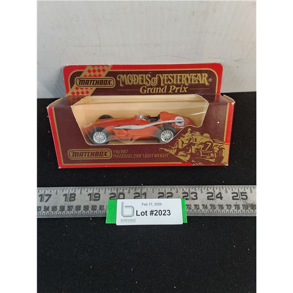NIB Matchbox "Models of Yesteryear" Grand Prix Y10/1957 Maserati 250F 'Light Weight'