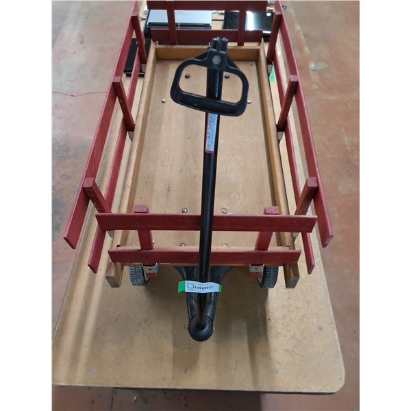 * Vintage "Country Estate" Pull Wagon w/Removable Sides - 40x18x17" - PICK UP ONLY