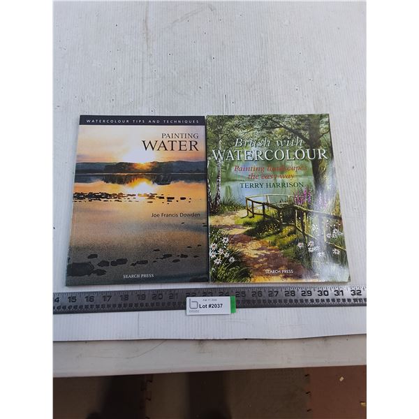(2) Painting with Watercolor Technique Books