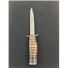 Image 2 : Military Issued Fixed Blade Knife - 6.5" Blade, Modified Handle