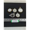 Image 1 : (5) Pocket Watches - For Parts Only