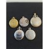 Image 2 : (5) Pocket Watches - For Parts Only