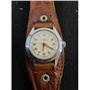 Image 2 : Balco "17 Jewels - Incablock" Swiss Watch w/Leather Band