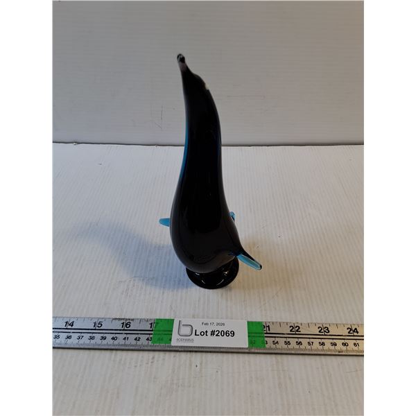 Glass Penguin Ornament
