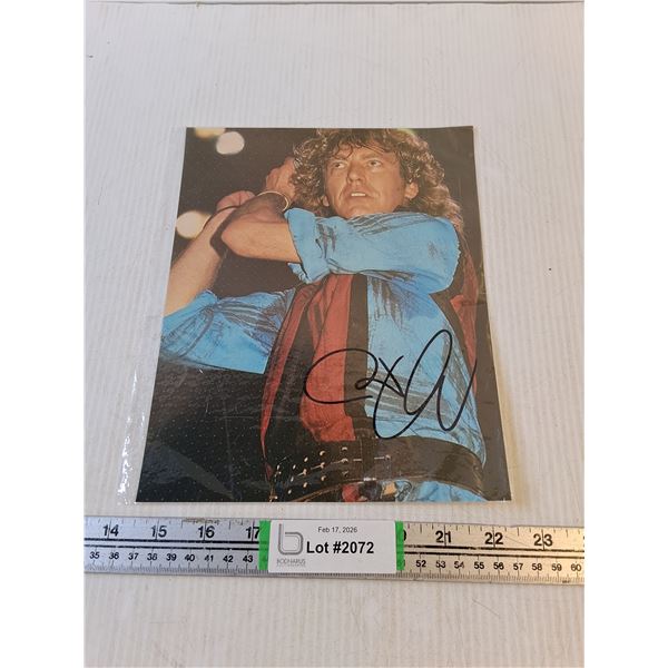 Robert Plant Autograph - Cannot Authenticate