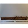 Image 1 : Antler Key and Coat Rack - 37" x 7.5" - PICK UP ONLY