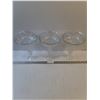 Image 1 : (3) Glass Bowl - Footed - 11" x 7.5" - PICK UP