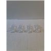 Image 2 : (4) Glass Candle Holder - 4"