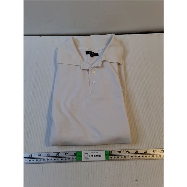 Polo Shirt - White - Large