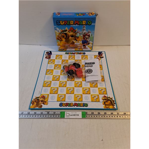 Super Mario Checkers Game