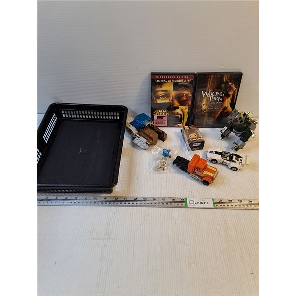 Assorted Toys/ DVDs
