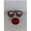 Image 3 : Metal Tuba Christmas Decor, Red Plastic Reusable Bowls, Gift Bag