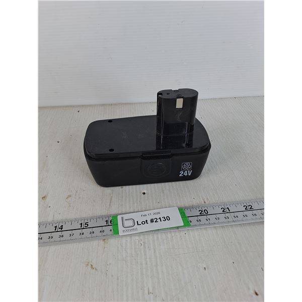 24 Volt Battery- As Is