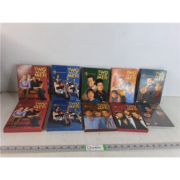 Various Seasons of Two and a Half Men- DVDS, As Is