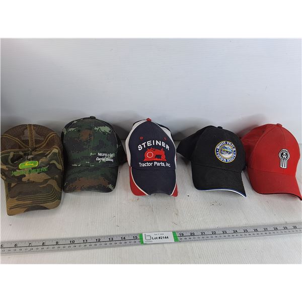 (5) Assorted Men's Hat- John Deere
