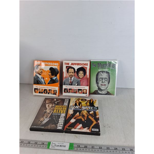 (5) Assorted DVDs- The Jeffersons, As Is