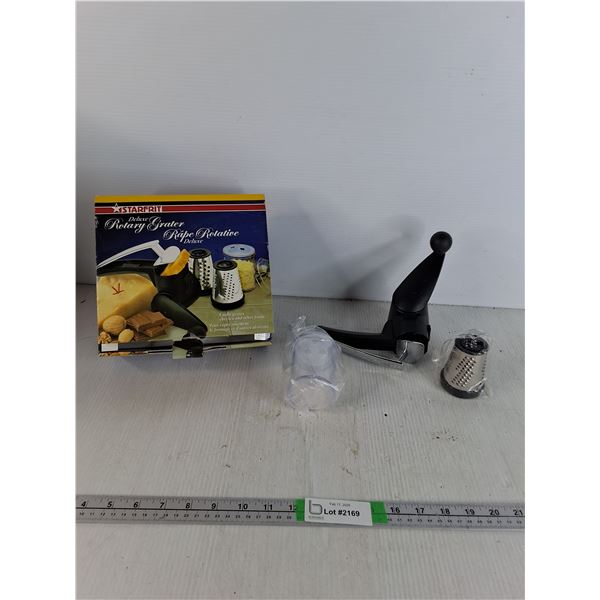 Deluxe Rotary Grater- Starfrit, As Is