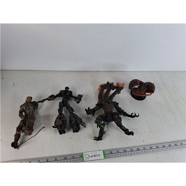 Dark Ages Action Figurines- As Is