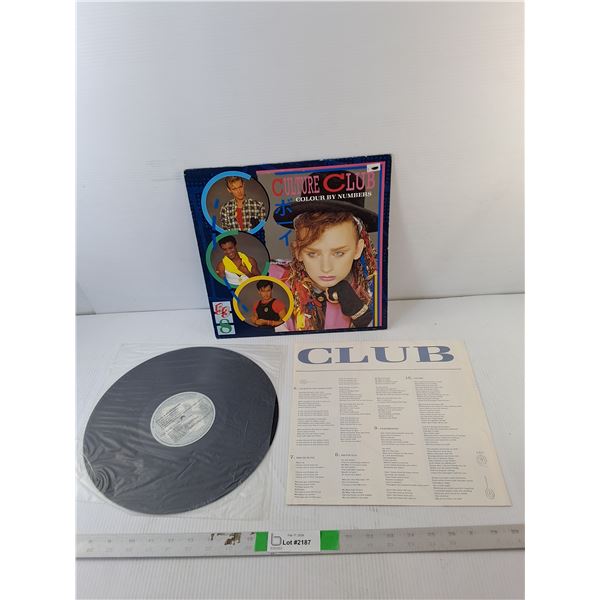 Culture Club Album- Colour By Numbers